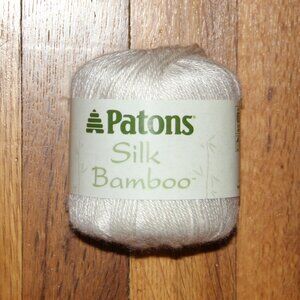 Patons Silk Bamboo Yarn Ivory